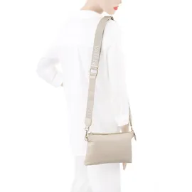 Valentino Foxy Re Umhängetasche Kunstleder Beige/Weiß