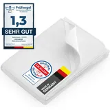 Dreamzie - Molton Matratzenschoner 180X200 Baumwolle 300 GSM - Mit 4 Eckgummis