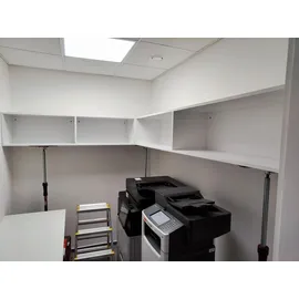 PIHER Deckenstütze Stahl 200-375 cm schwarz