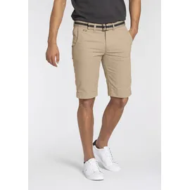 Bruno Banani Chinoshorts inklusive Gürtel Gr. 36 N-Gr, beige, , 36201910-36 N-Gr