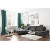 Homing Samtvorhang Petrol blau | Vorhang Wohnzimmer Schlafzimmer| modern 140x245cm | weicher Stoff