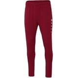 Jako Damen Trainingshose Premium weinrot, 40