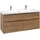 Villeroy & Boch Waschbeckenunterschrank Subway 3.0 4 Auszüge 127,2 x 57,9 x 47,8 cm Kansas Oak / Volcano Black