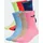 adidas Trefoil Cushion Crew Socken 6er Pack Blau 40-42