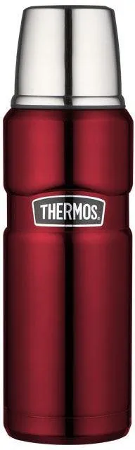 Preisvergleich Produktbild THERMOS Isolierflasche Stainless King rot 470 ml | 24,4 cm