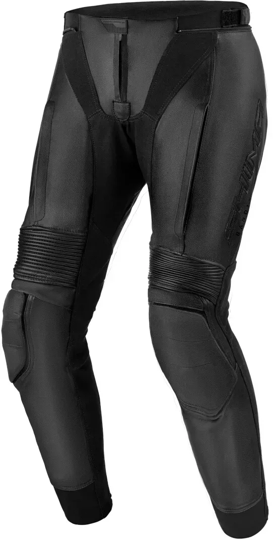 SHIMA Bandit 2.0 Motorrad Leder- / Textilhose, schwarz, Größe 46 für Männer