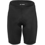 Vaude Herren Men’s Active Pants Black Uni L, gepolsterte Radhose mit hoher Elastizität für maximale Bewegungsfreiheit, schnelltrocknend & atmungsaktiv