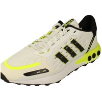 adidas Originals LA Trainer III Herren Running Sneakers (UK 9.5 US 10 EU 44, White Black Yellow FY3704)