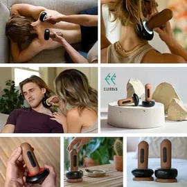 Eleeels S2 Hot Stone Massage Kollektion - Schwarz/Braun