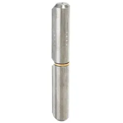 Anschweißrolle,zweit.,z.Anschweißen,Außen-Ø20mm,Höhe 160mm - weiß