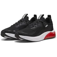 Puma Cell Thrill Road Running Shoe, Black-for all time Red, 43