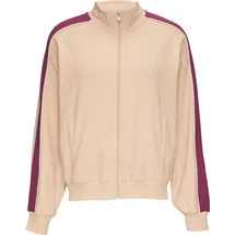 s.Oliver Sweatjacke mit Seitenstreifen Beige 32/34
