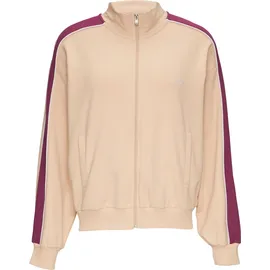 s.Oliver Sweatjacke mit Seitenstreifen Beige 32/34