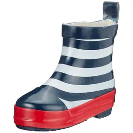 Playshoes Gummistiefel Halbschaft maritim blau 27