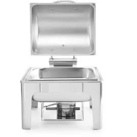 HENDI Chafing Dish, GN 1/2, Spiegelglanz, 4L, 365x345x(H)345mm,