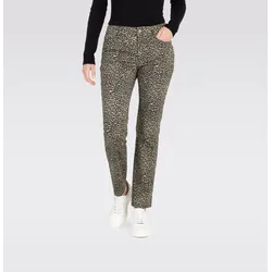 5-Pocket-Hose »DREAM-LEO«, Slim fit in hochelastischer Qualität, Gr. 36 - Länge 30, light shadow leo, , 37427334-36 Länge 30