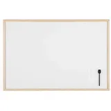 Bi-Office Whiteboard mit Holzrahmen, magnetisch, 5 Größen wählbar, 90 x 60 cm