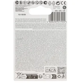 Varta 04276 101 404, Einwegbatterie, LR44, Alkali, 1,5 V, 4 Stück)
