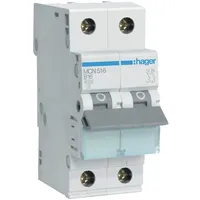 Hager Leitungsschutzschalter C16A 1P+N