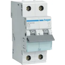 Hager Leitungsschutzschalter C16A 1P+N