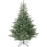 Homcom Weihnachtsbaum Grün Kunststoff, 180 cm, Dekoration, Weihnachtsdekoration, Weihnachtsbäume & Zubehör