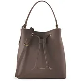 lazarotti Bologna Leather Beuteltasche Leder Grau