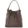 lazarotti Bologna Leather Beuteltasche Leder Grau