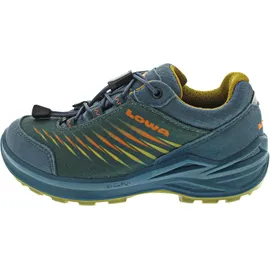 Lowa Zirrox II GTX LO JR 6415157448+651515+661515 (31/petrol-senf) - Dunkelblau