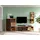 Forte Jytana TV-Lowboard 175 cm Eiche/Schwarz Holzwerkstoff
