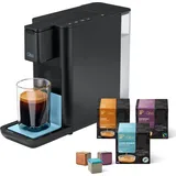 Tchibo Qbo ICONIC PantoneTM Kapselmaschine inkl. 24 Kapseln für Espresso, Caffè und Caffè Grande, kompaktes, innovative...