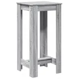 vidaXL Bartisch 51 x 50 x 103,5 cm Grau