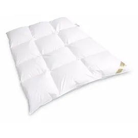 Betten Hofmann Kuschelwarmes Daunenbett Daunendecke 3x4 135x200 cm 100% neue Daunen - Weiß