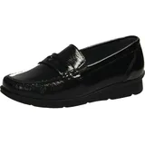 WALDLÄUFER Komfort Slipper in Schwarz 38 EU - Gr.: