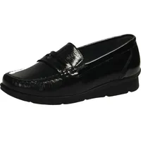 WALDLÄUFER Komfort Slipper in Schwarz 38 EU - Gr.: