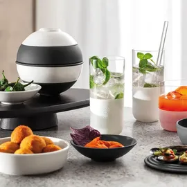 Villeroy & Boch La Petite Boule Geschirrset 5-tlg. schwarz-weiß