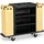 Uniprodo Reinigungswagen 150 kg Schwarz 2 St.