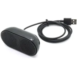 externer USB Mini Lautsprecher, schwarz