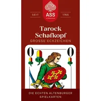 ASS Altenburger Tarock Schafkopf große Eckzeichen deutsche Version