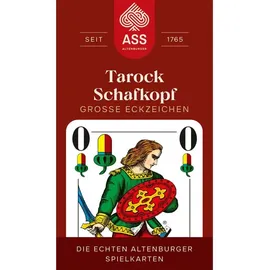 ASS Altenburger Tarock Schafkopf große Eckzeichen deutsche Version