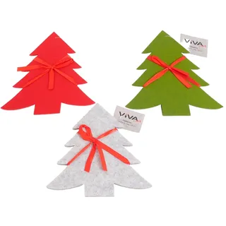 Untersetzer-Set TANNE (H 19 cm) - H 19 cm