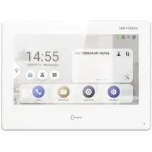 Hikvision DS-KH9310-WTE1(B) Innenstation Monitor 7" IP (1024 x 600 Pixels), Netzwerkkamera, Weiss