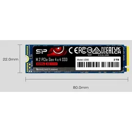 Silicon Power UD85 (1000 GB, M.2 2280), SSD