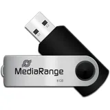 MediaRange MR908 8GB schwarz/silber