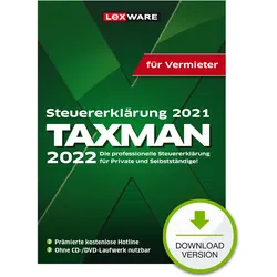 Lexware Taxman 2022 für Vermieter