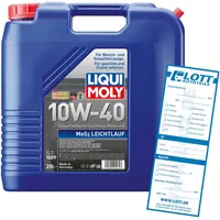 LIQUI MOLY MoS2 Leichtlauf 10W-40 20 l
