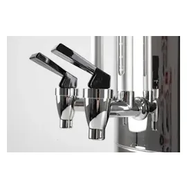 Caytime Teemaschine A6 - Teeautomat isoliert mit Doppelwand Isolierung Analog Samowar, Semaver 6 L