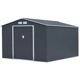 Gerätehaus Aus Metall "vegas" - 8,83 M2 - Grau