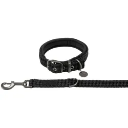Eskadron Essence Velvet Stamp Hundeset Halsband mit Leine