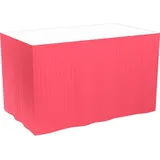 Duni Dunicel-Tableskirts selbstklebend 0,72 m x 4 m 5 St. Dunkelblau