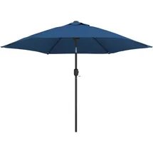 vidaXL Sonnenschirm Ø 300 cm Azurblau